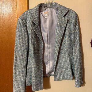 Talbots Gray/Silver Blazer